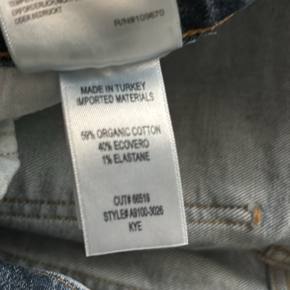 Agolde Kye Straight Leg Crop Womens Jeans - Picture 7 of 7